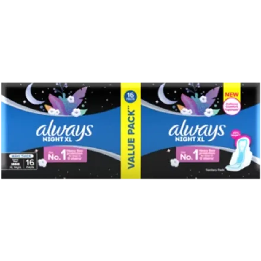 Always Dreamzzz All-Night Maxi Thick 16 Pads