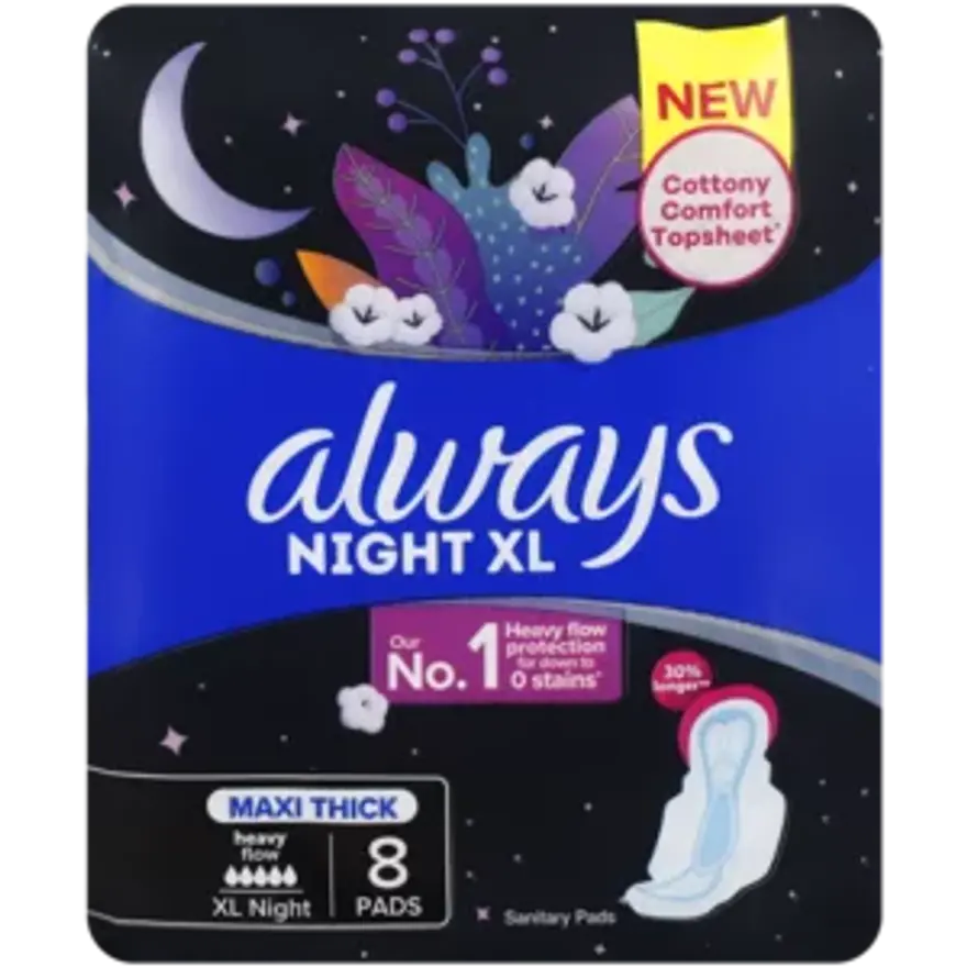 Always Maxi Extra Long 8`s