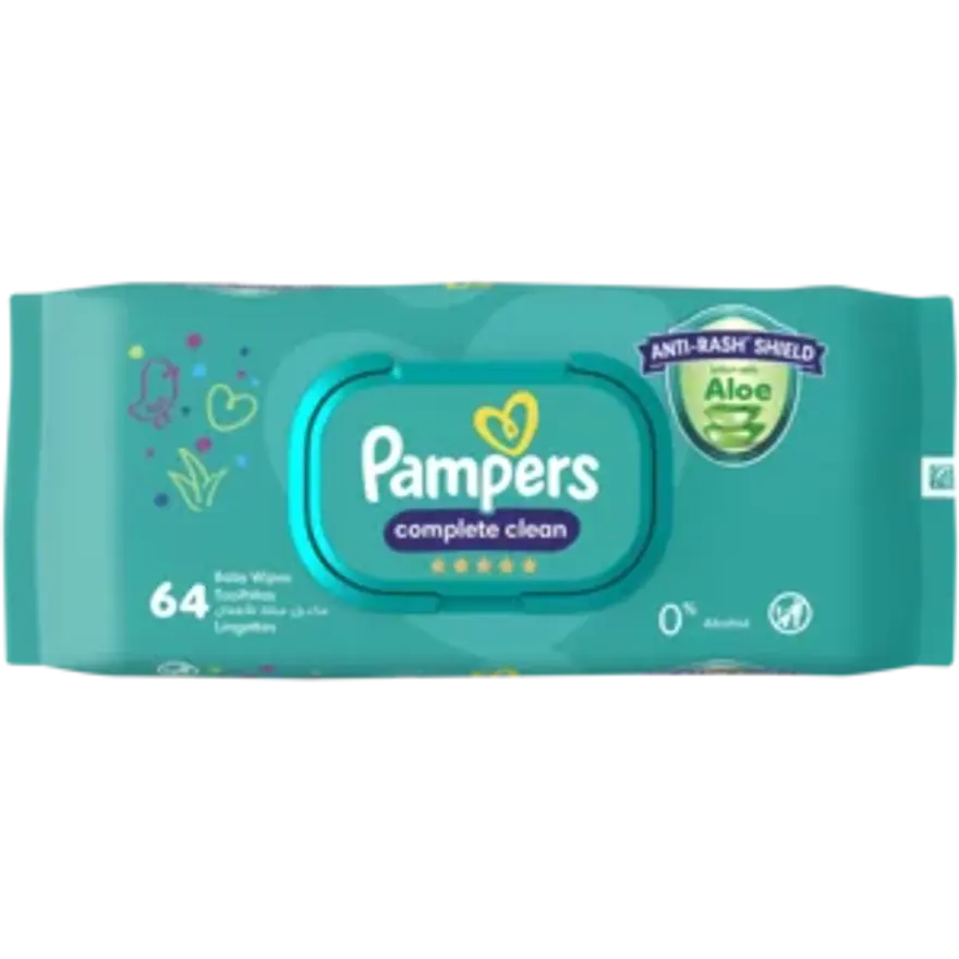 Pampers Baby Wipes 64`s