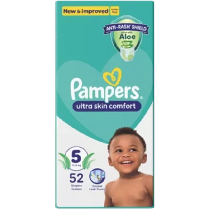 Pampers 52Diapers Size 5