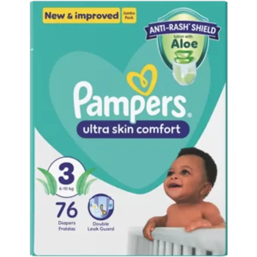 Pampers 76Diapers Size 3
