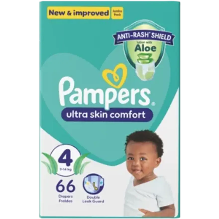 Pampers 66diapers Size 4