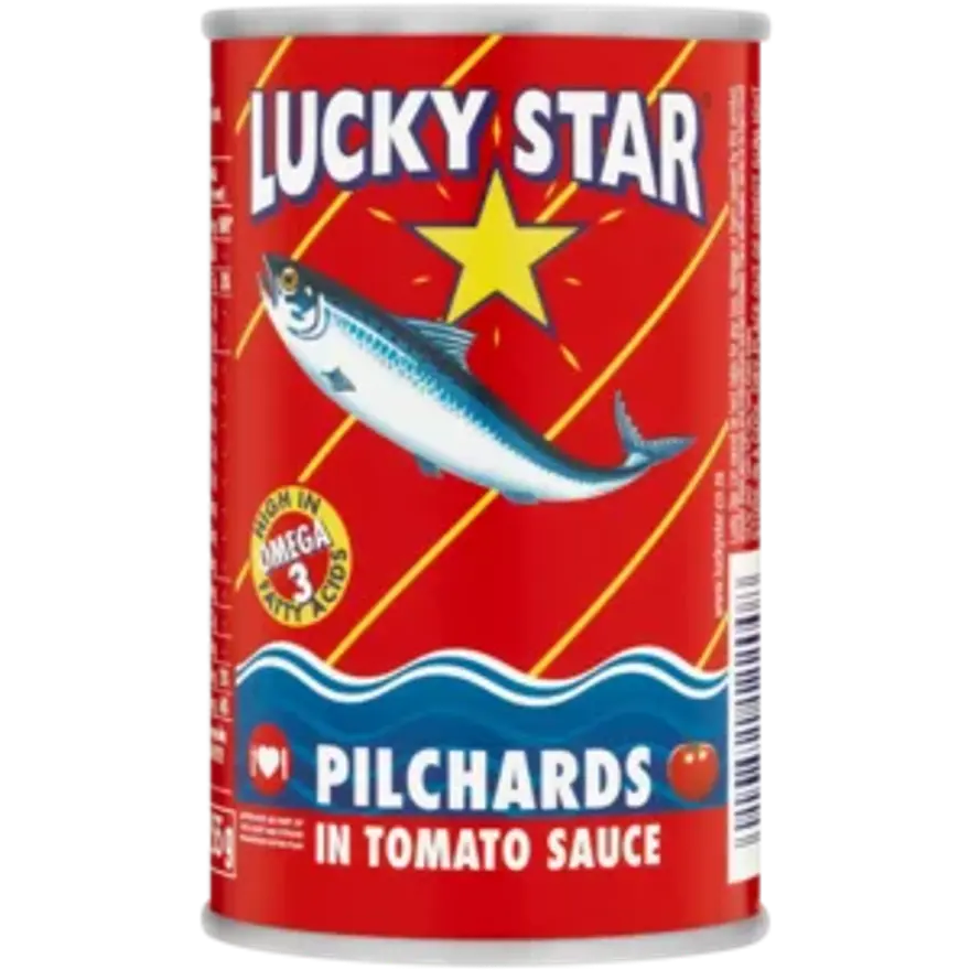 Lucky Star Pilchards in Tamatie Sauce 155g