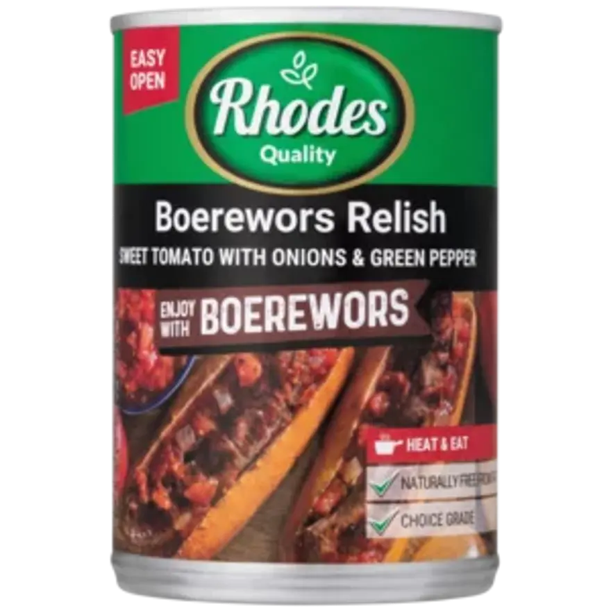 Rhodes Boerewors Relish 410g