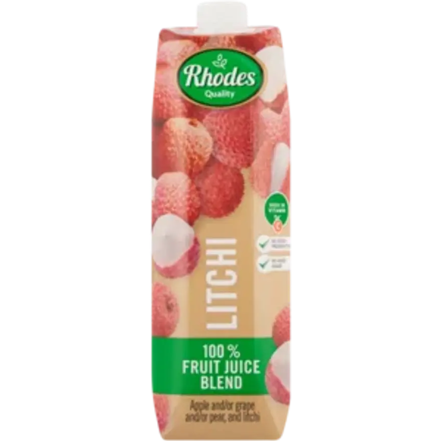 Rhodes Litchi 100% 1L