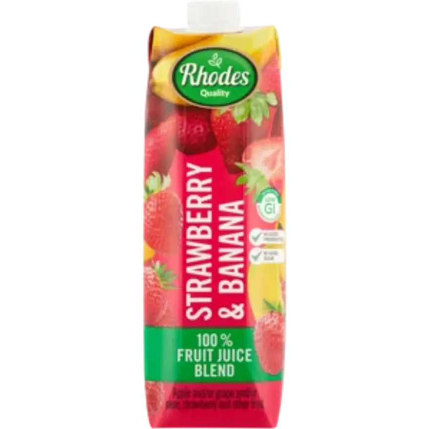 Rhodes Strawberry & Bannana 1L