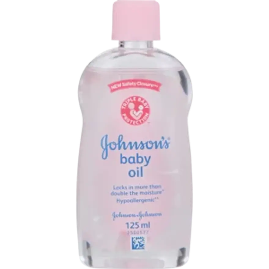 J&J Baby Oil 125ml