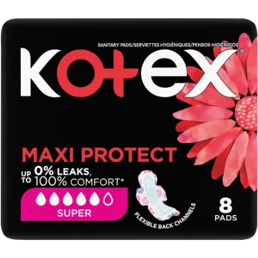 Kotex Maxi Protect Super 8Pads
