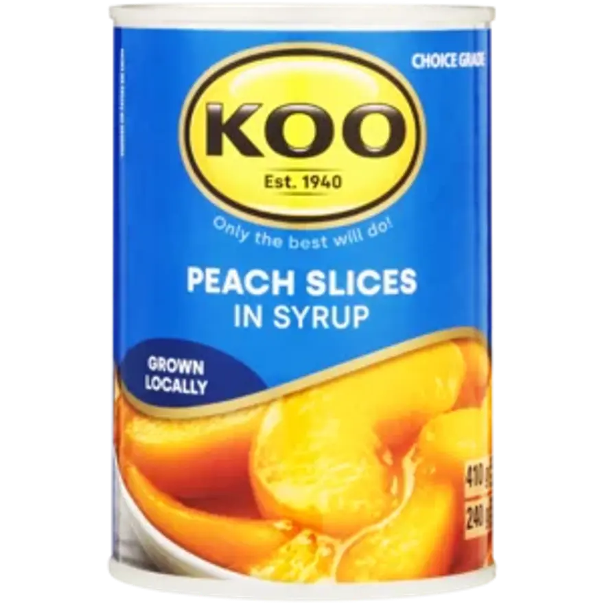 Koo Sliced Peaches