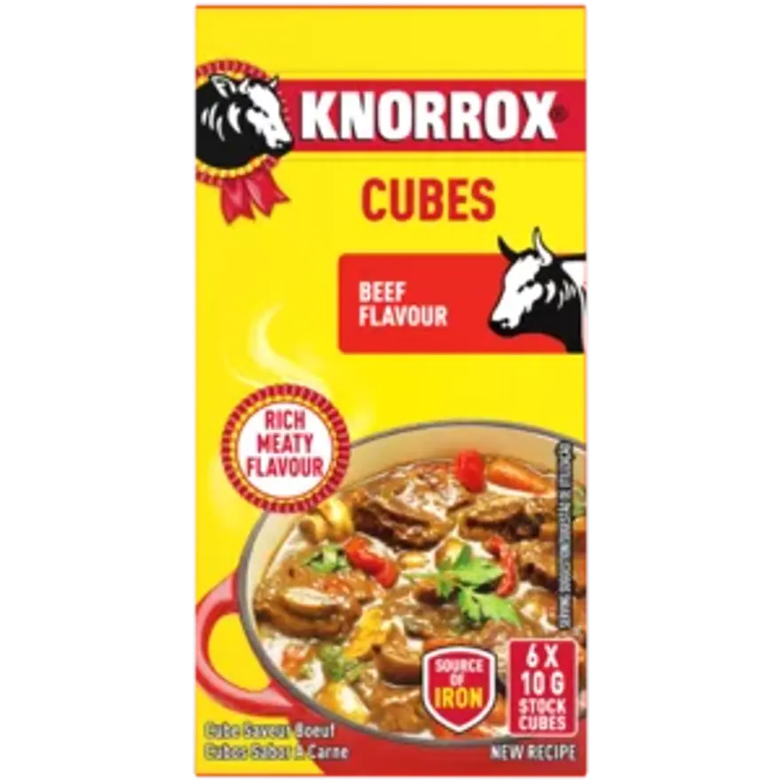 KNORR BEEF 6 CUBES