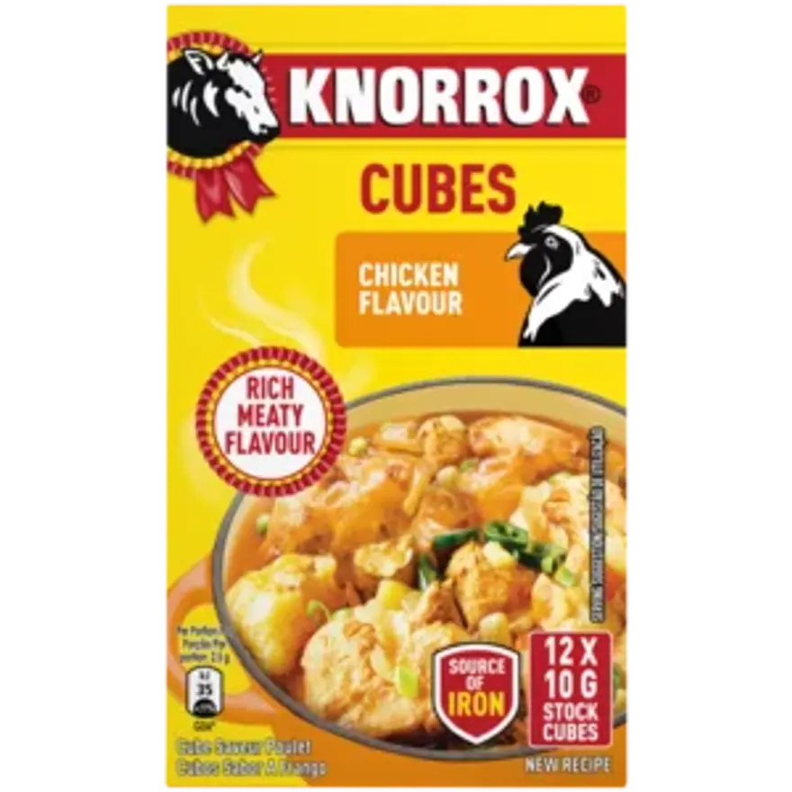 Knorrox Stock Cubes Hoender 12`s
