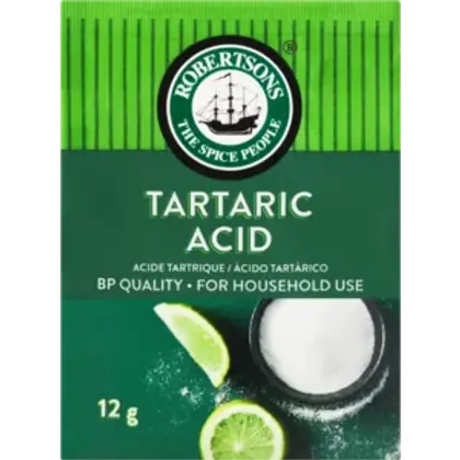 RobertsonsTartaric acid 12g
