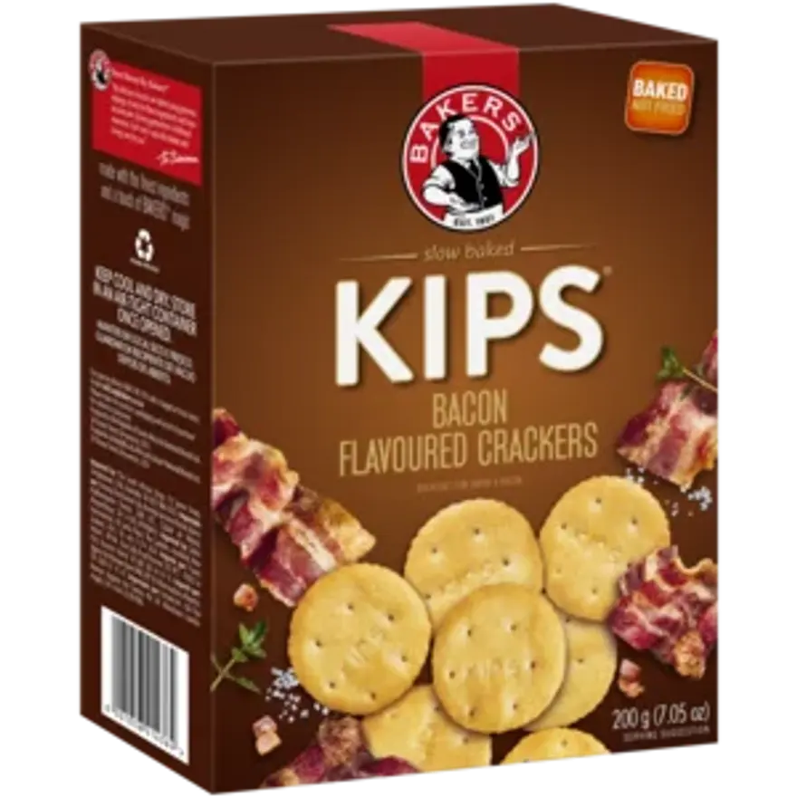 Bakers Kips Bacon 200g