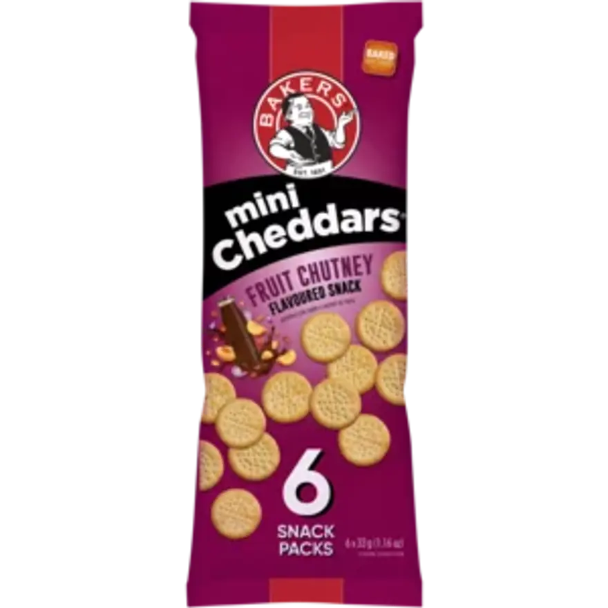 Mini CheddarsFruit Chutney