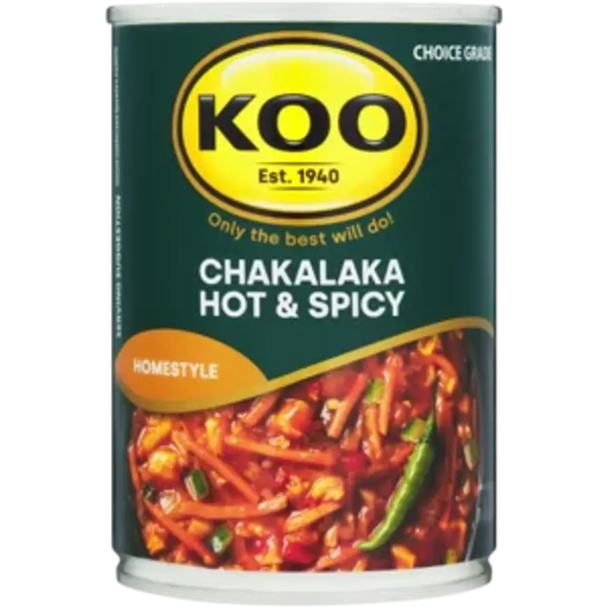 Koo Chakalaka Hot & Spicy 410g