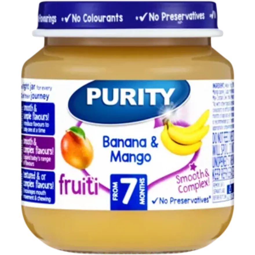 Purity 7Months Piesang & Mango125ML