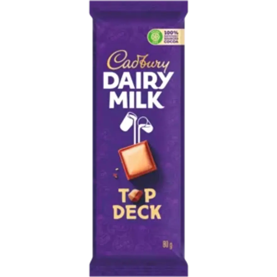 Cadbury Dairy Melk Top Deck 80g