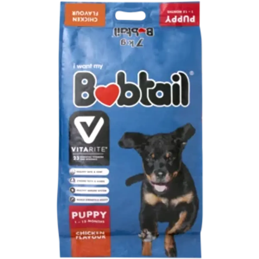 BOBTAIL PUPPY Hoender 8KG