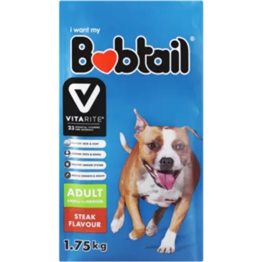Bobtail Adult Small to Medium Steak 1.75kg