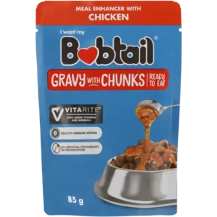 Bobtail Gravy Chunks Hoender