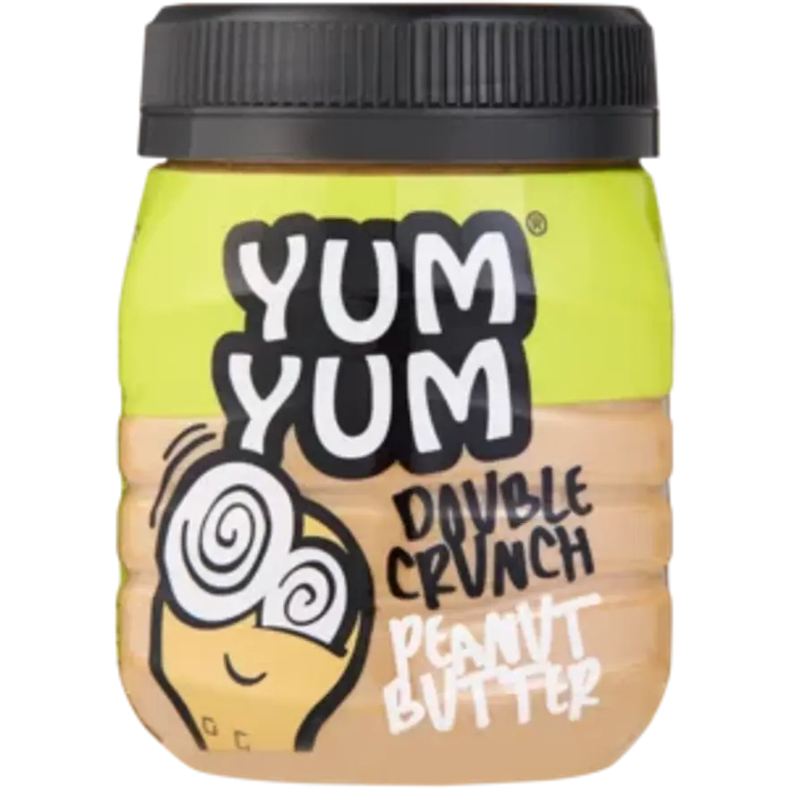 Yum Yum Double Crunch Peanut Butter 400g