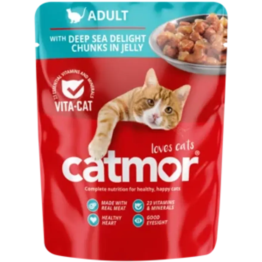Catmor Deep Sea Delight Chunks In Jelly
