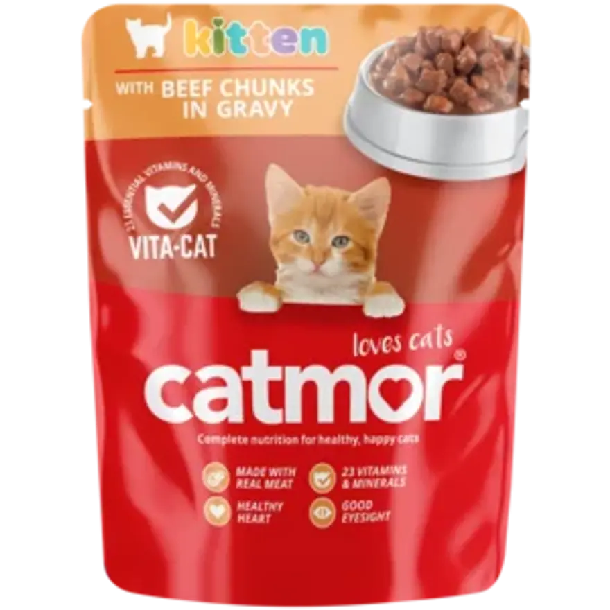 Catmor Kitten Beef Gravy 70g