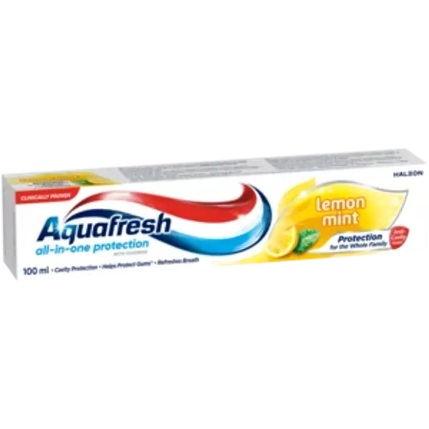 Aquafresh Lemon Mint Toothpaste 100ml