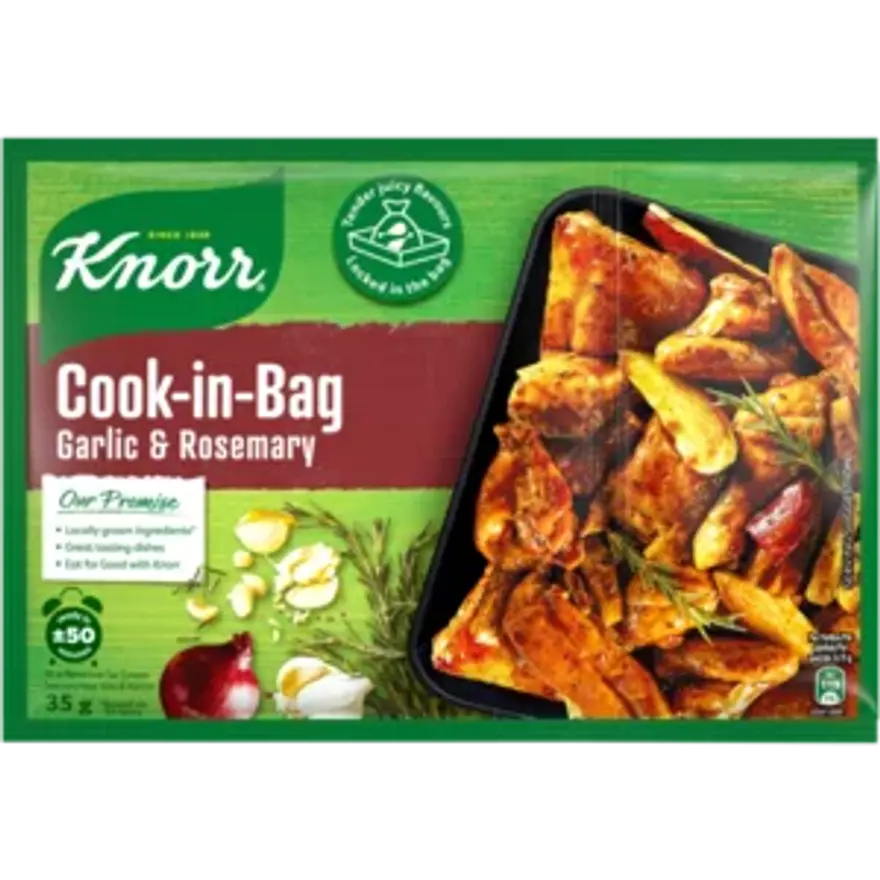 Knorr Garlic & Rosemary Cook-in-Bag 35g