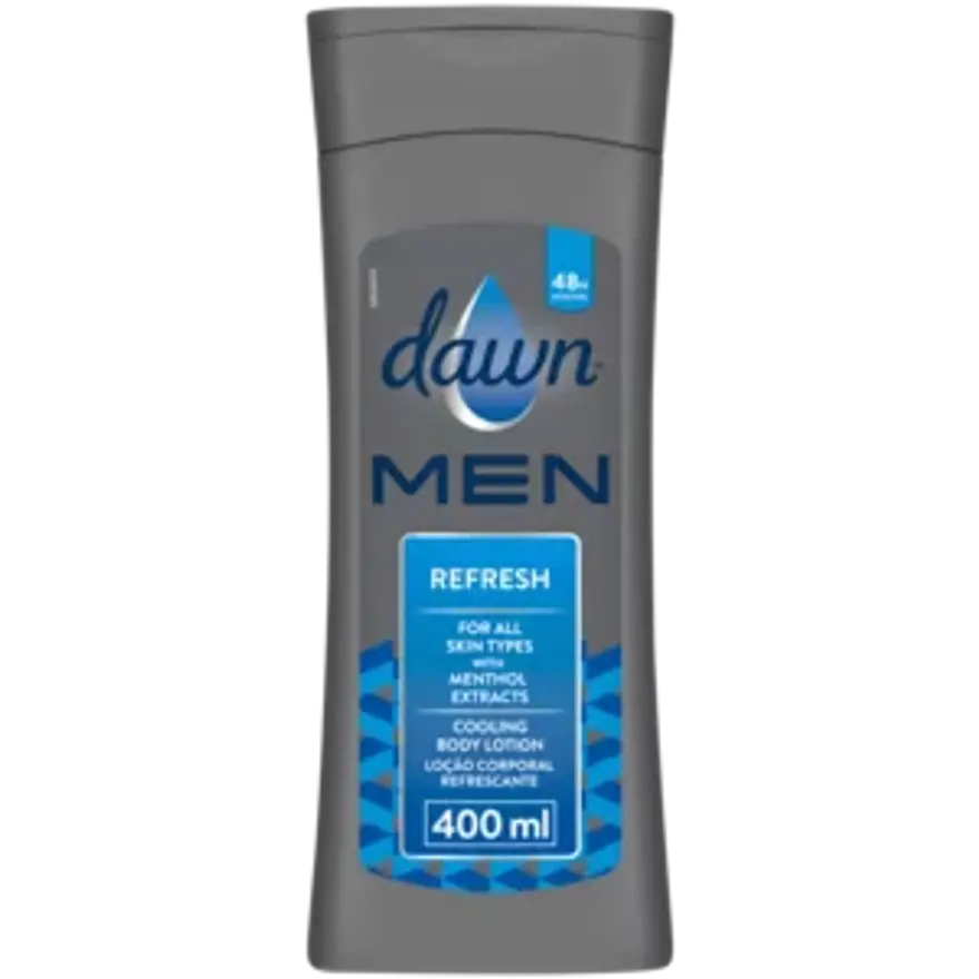 Dawn Men Refresh Cooling Body Lotion 400ml