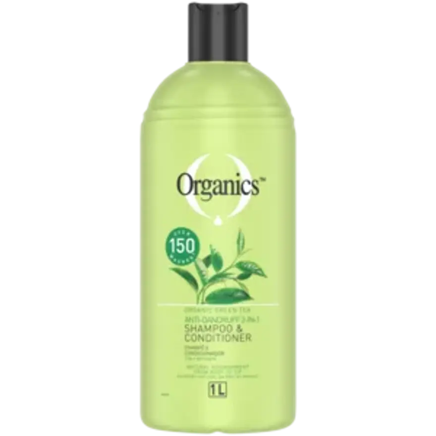 Organics Anti Dandruff 2 In 1 Shampoo & Conditioner 1L