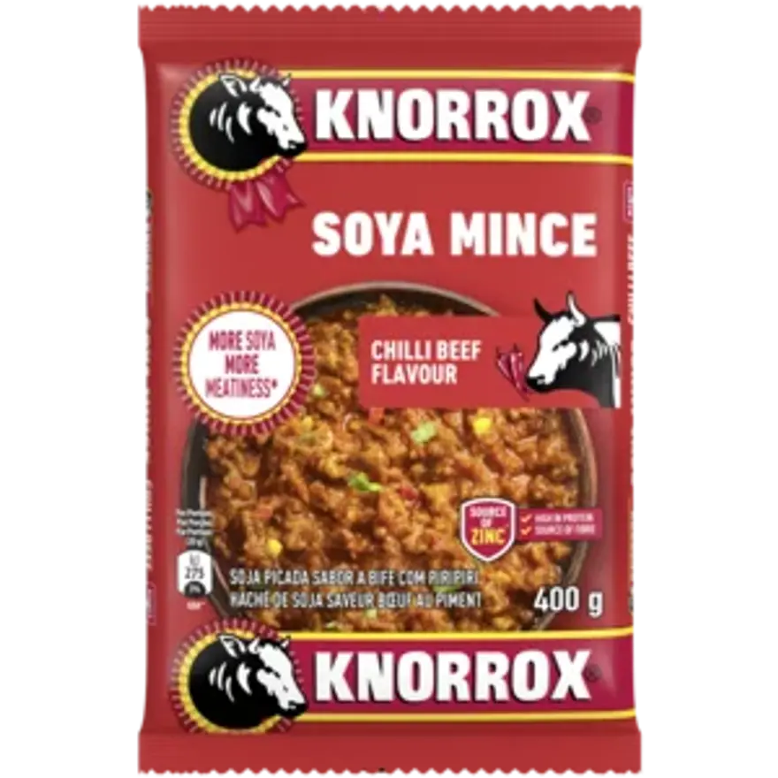 Knorrox Soya Maalvleis Chilli Beef 400g