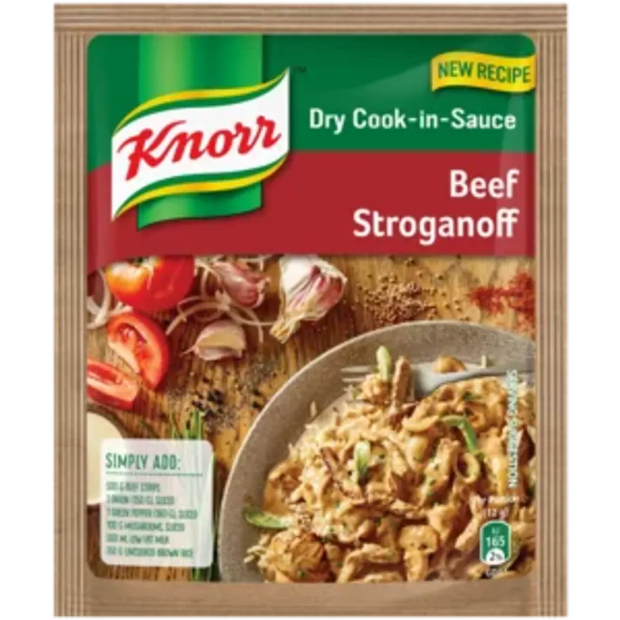 Knorr Dry Cook-In-Sauce Beef Stroganoff
