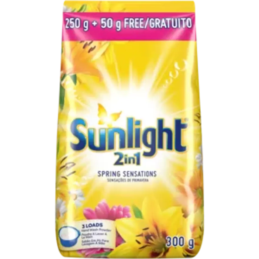 Sunlight 5 in 1 Handwash Powder 250g Spring