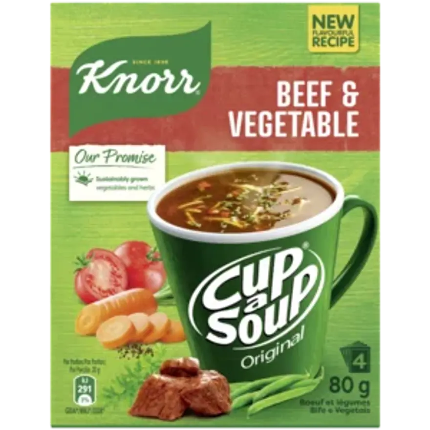 Knorr Beef & Vegetable Cup a Soup