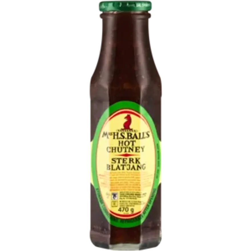 MRS BALLS CHUTNEY HOT 470G