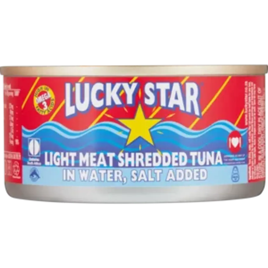 Lucky Star Shredded Tuna In Water 170g