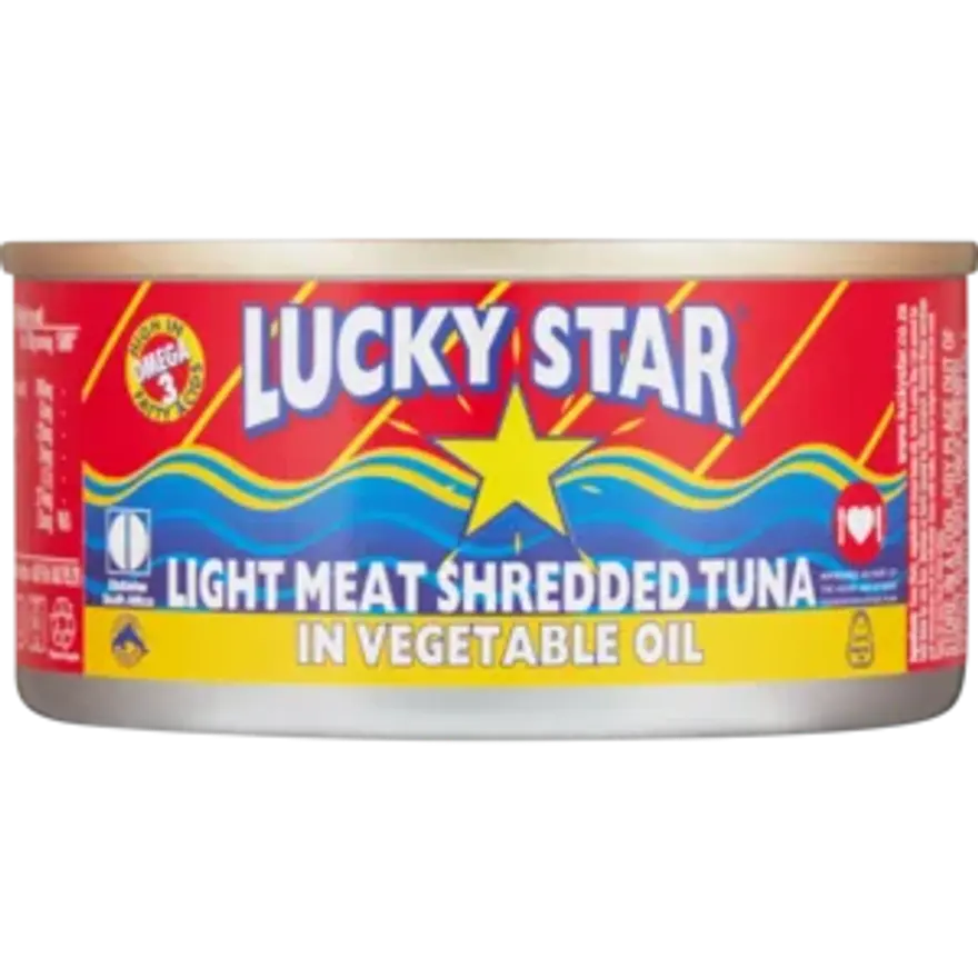 Lucky Star Light Meat Shredded Tuna in Vegetable Oil 170g