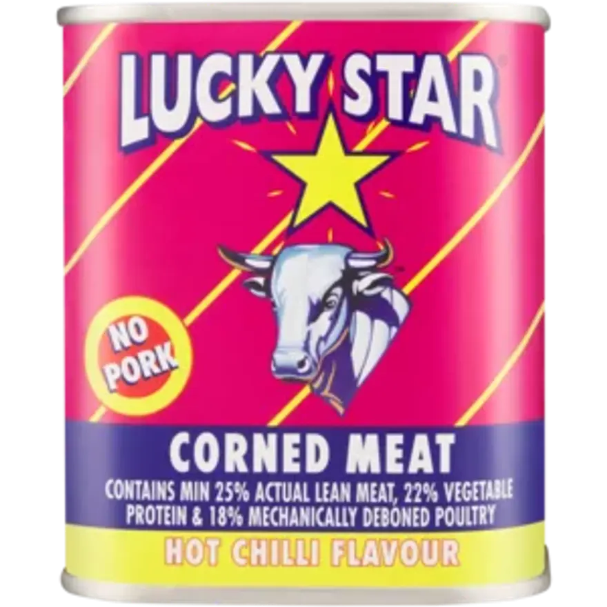 Lucky Star Corned Beef Hot Chilli