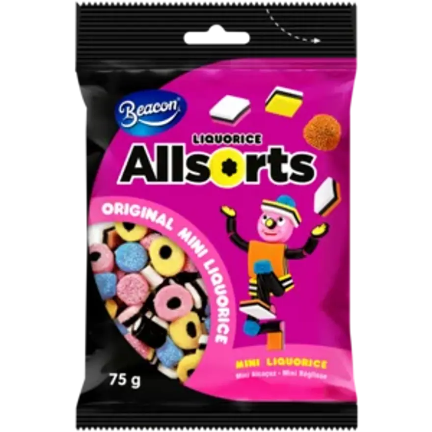 Beacon Allsorts Original Mini Liquorice 75g