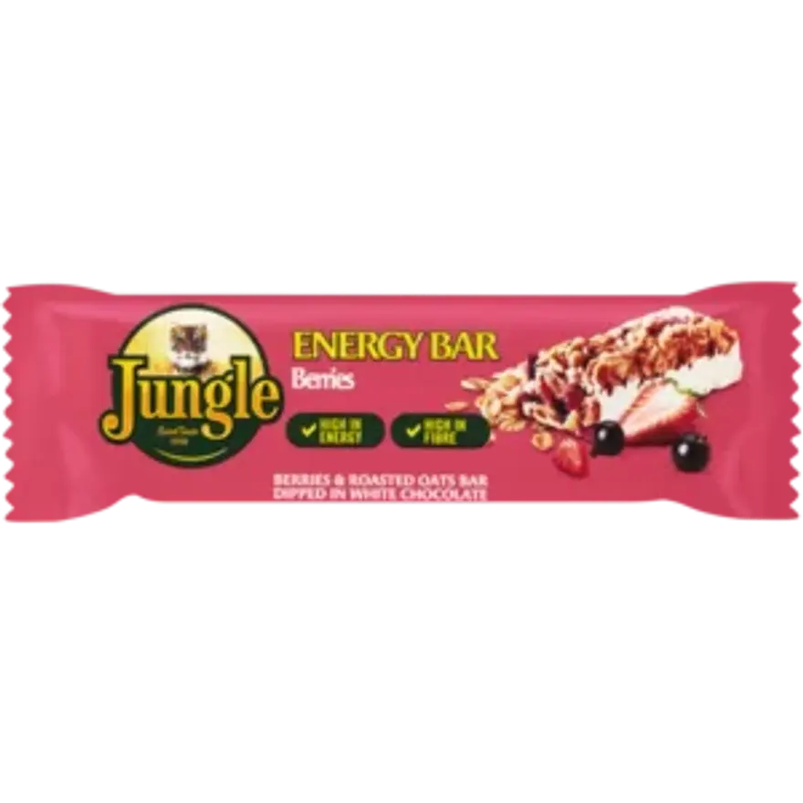 JUNGLE ENERGY BAR BERRIES 48G