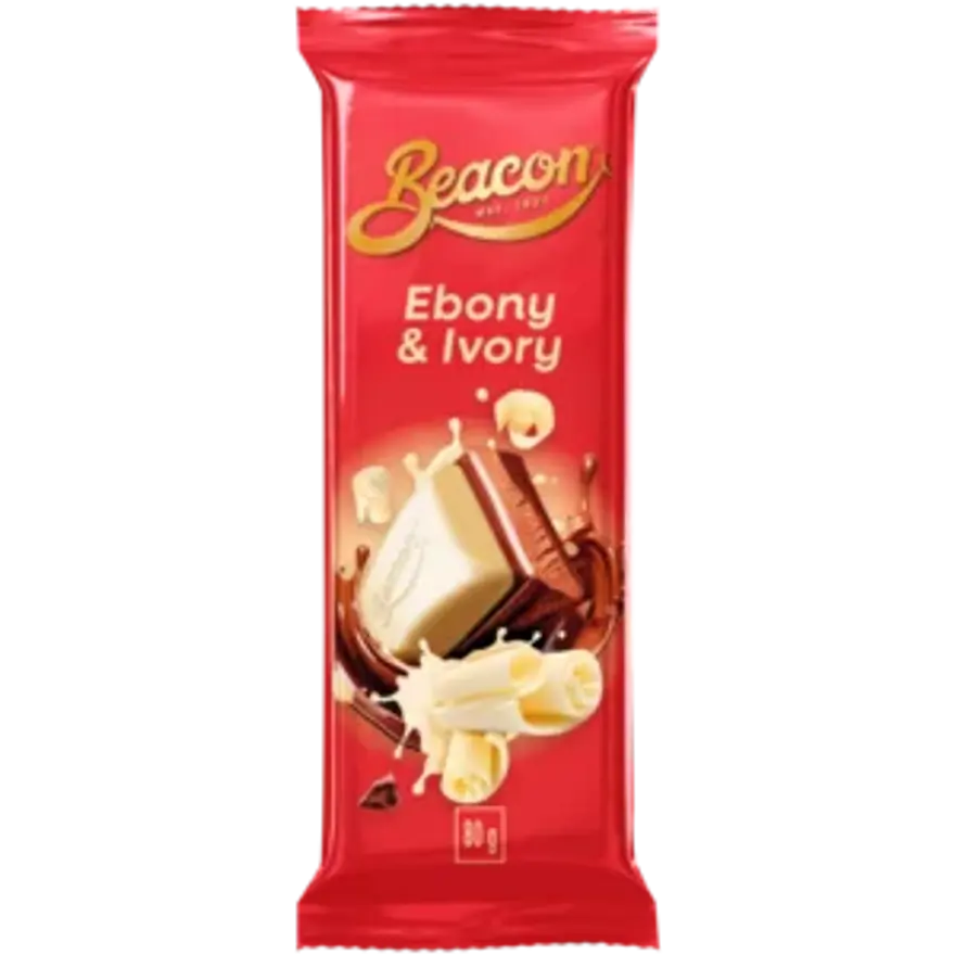 Beacon Heavenly Ebony & Ivory Chocolate 80g