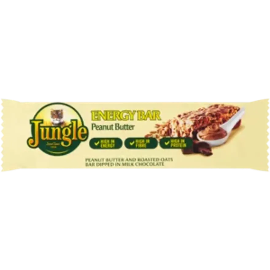 JUNGLE PEANUT BUTTER ENERGY BAR 47g