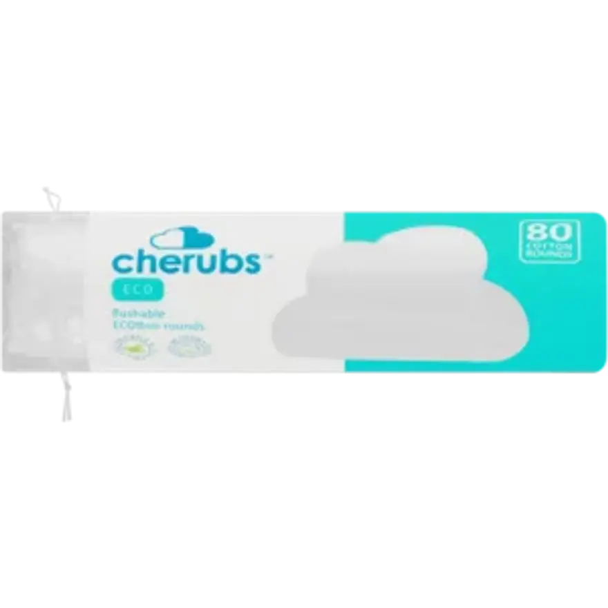 Cherubs Cotton Wool Round 80`s