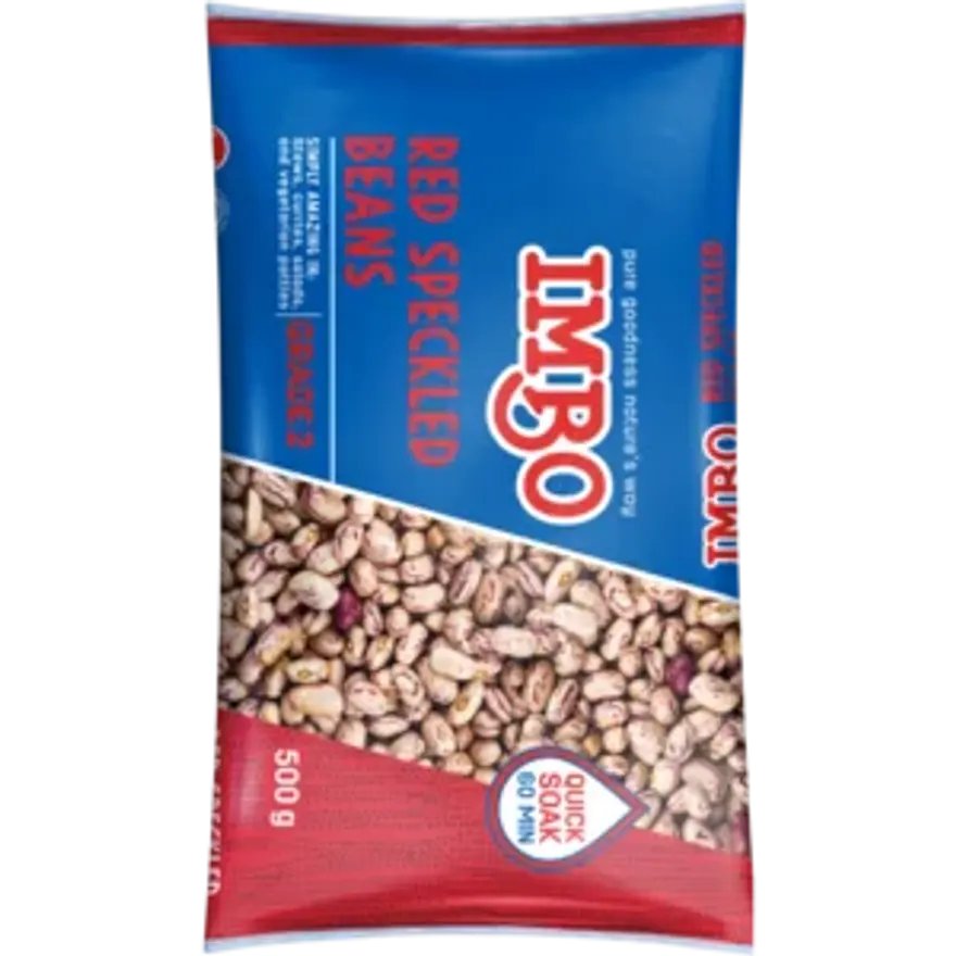 Imbo Red Speckled Beans 500g