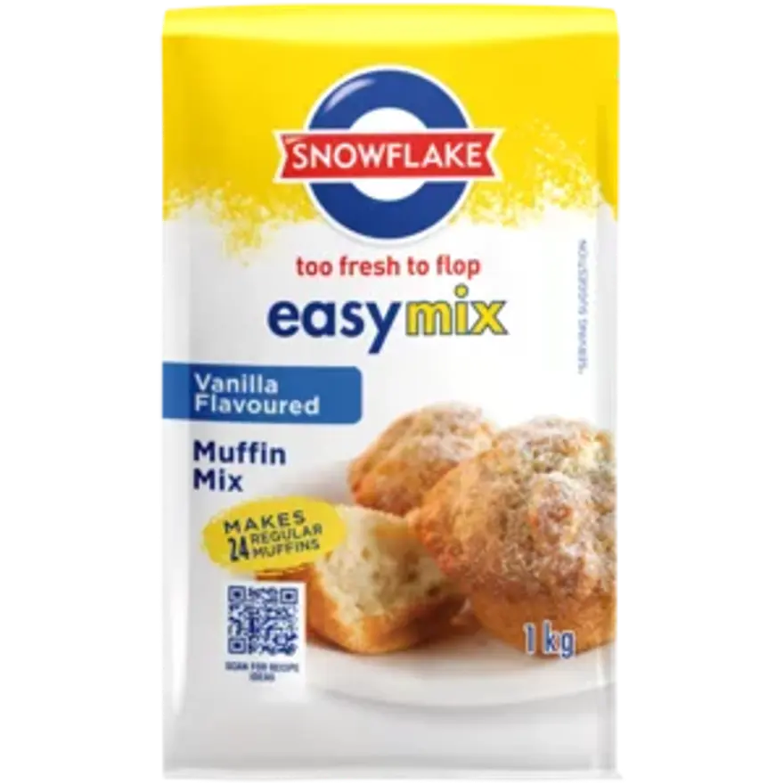 Snowflake Easymix Vanilla Muffin Mix 1kg