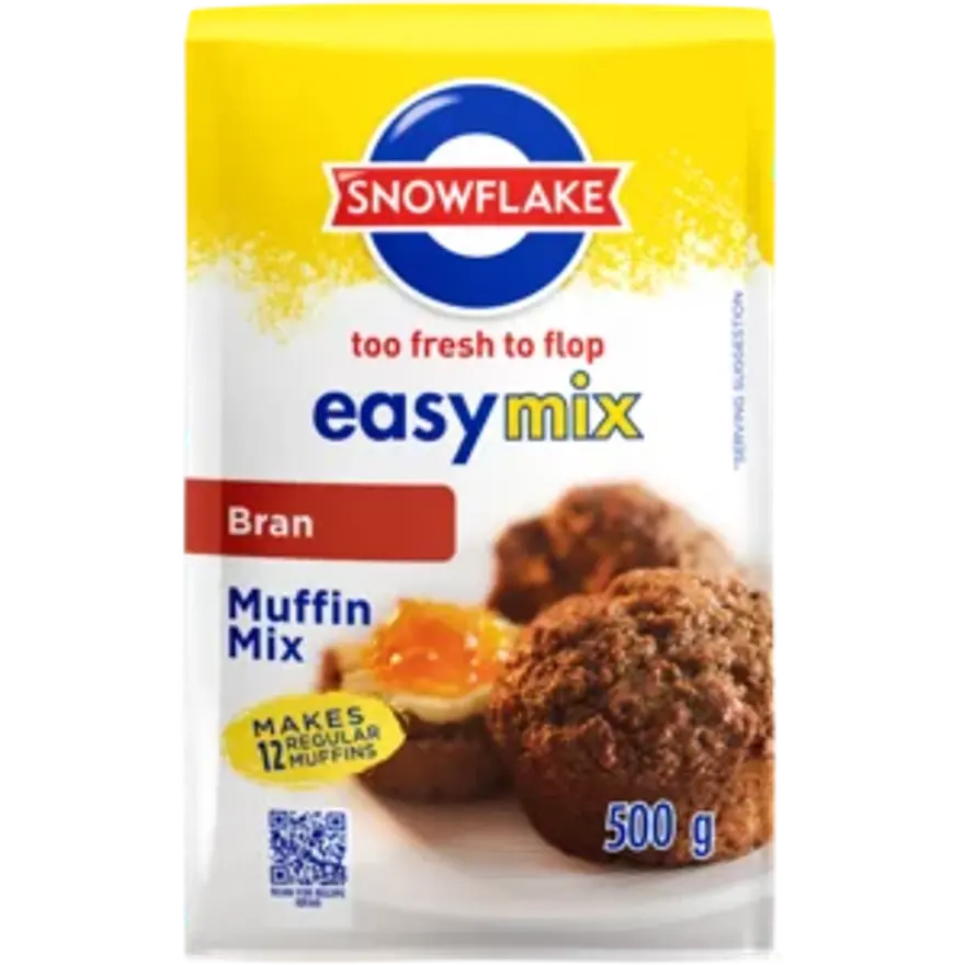 Snowflake EasyMix Bran Muffin Mix 500g