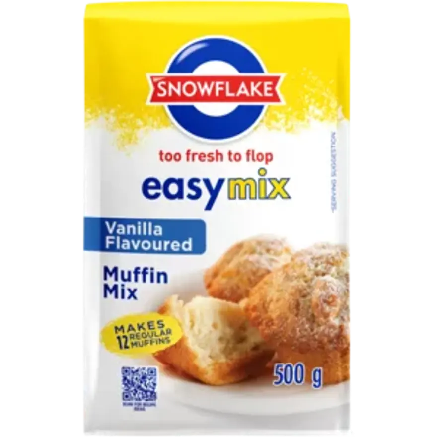Snowflake Easy Mix Vanilla Muffin Mix 500g