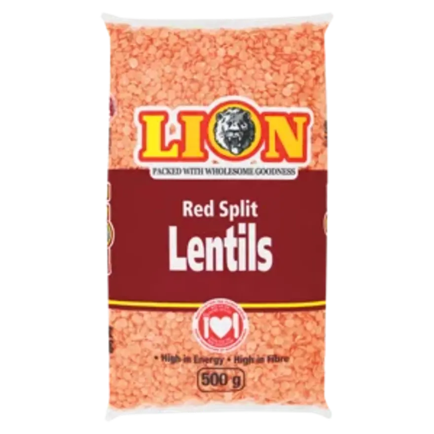 Lion Red Split Lentils 500g