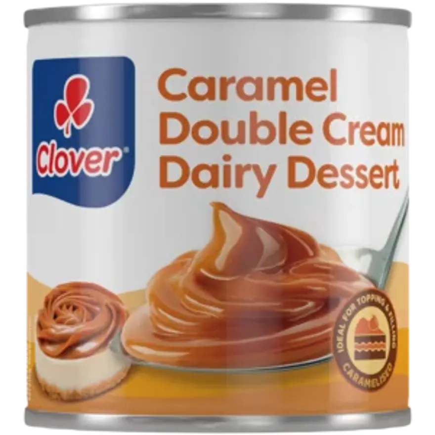 Clover Caramel Double Cream Dairy Dessert 360g